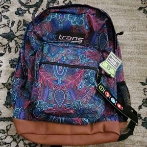 NWT- Trans by Jansport backpack